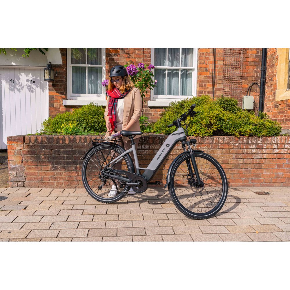 DAWES Spire 2-Cues-Electric Bike-Hybrid-Stepthrough-15"-Grey-690215-17-ET Bikes
