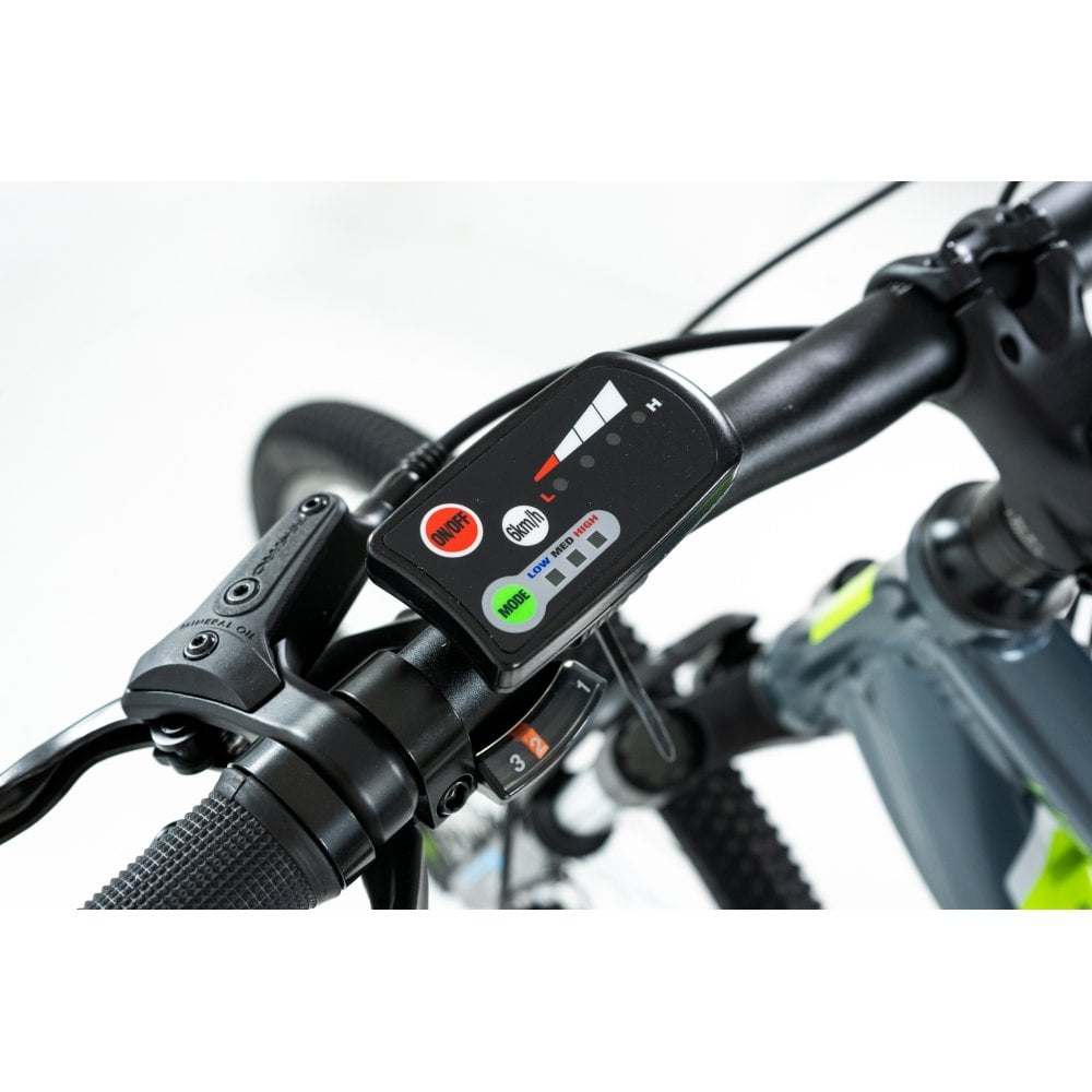 CLAUD BUTLER Haste-E-Electric Bike-Mountain-Grey-Red-ET Bikes-641018