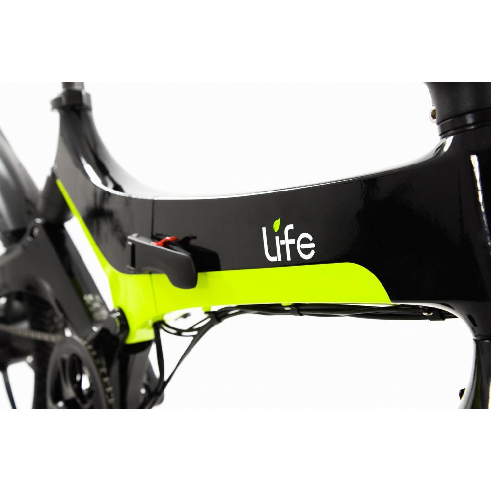 LI-FE FORCE-Electric Bike-Folding-Mag Frame-Red 646002-Green 646003-ET Bikes