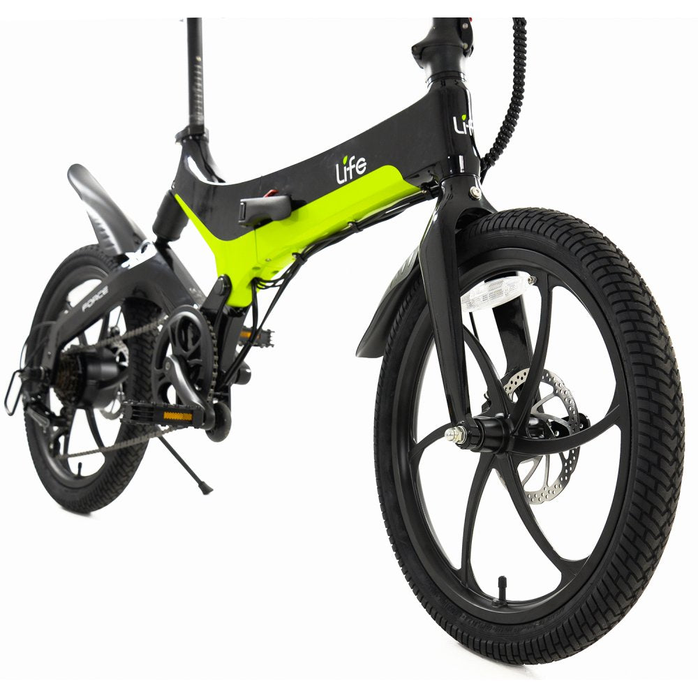 LI-FE FORCE-Electric Bike-Folding-Mag Frame-Red 646002-Green 646003-ET Bikes