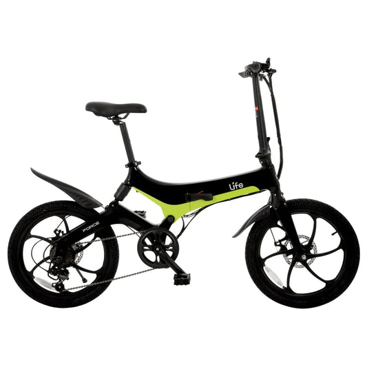 LI-FE FORCE-Electric Bike-Folding-Mag Frame-Red 646002-Green 646003-ET Bikes