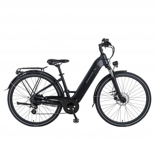 DAWES Spire 1-Electric Bike-Hybrid-Stepthrough-Black-690315-17-ET Bikes