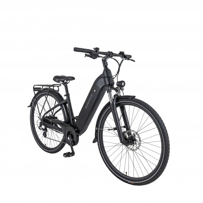 DAWES Spire 1-Electric Bike-Hybrid-Stepthrough-Black-690315-17-ET Bikes