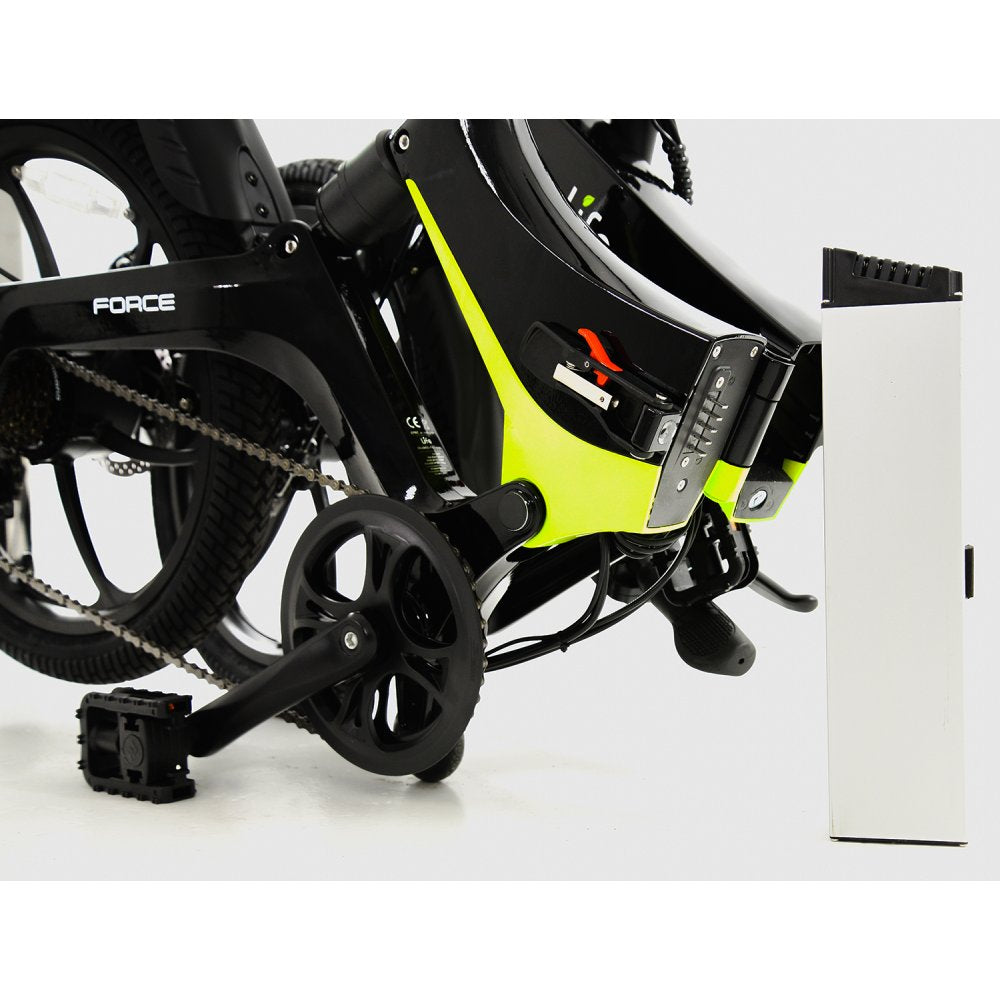 LI-FE FORCE-Electric Bike-Folding-Mag Frame-Red 646002-Green 646003-ET Bikes