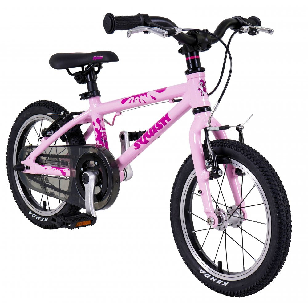 SQUISH 14 Junior Bicycle Blue Orange Pink 6460W14