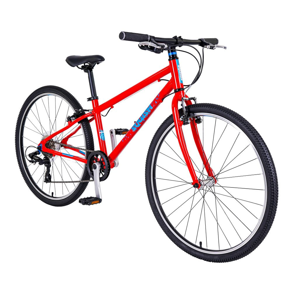 SQUISH-Bicycle-Junior-13/26-15/26-Dark grey-Aqua-Red-6439130-A
