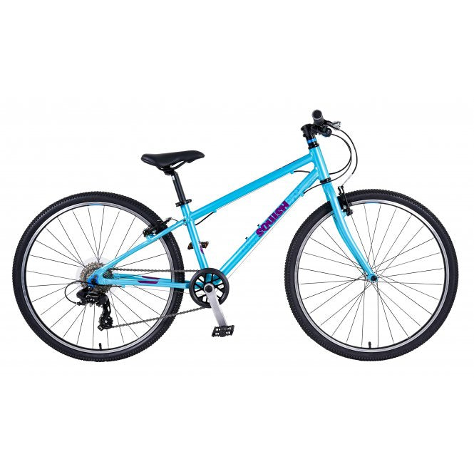 SQUISH-Bicycle-Junior-13/26-15/26-Dark grey-Aqua-Red-6439130-A